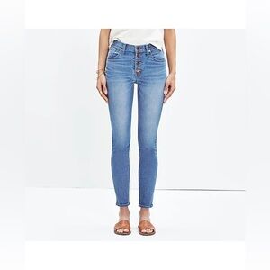 9” Madewell High-Rise Skinny Jeans